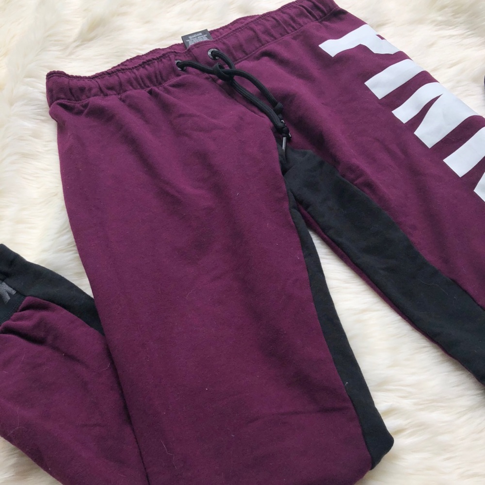 PINK sweatpants!